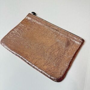 Marc Jacobs x Target Medium Metallic Crackle Pouch in Rose Gold (2023)